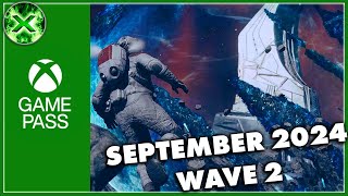 Game Pass September 2024 Wave 2  3 New Games Plus Shattered Space [upl. by Jarek]