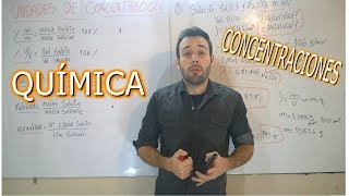 Cálculo de Concentraciones de Soluciones Química UNIVERSIDAD Ejercicio 2 [upl. by Primrose101]