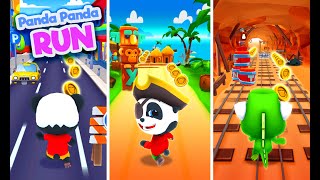 Panda Panda Run Game Play  Google Play Run Game [upl. by Anirahs]