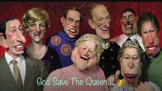 Best of The Royal Family on Spitting Image 1980s [upl. by Sileray]