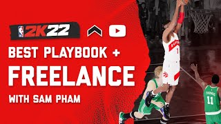 NBA 2K22 Best Freelance Offense  Best MyTeam Playbook 2K22 How to Dunk  Shoot [upl. by Arbuckle]