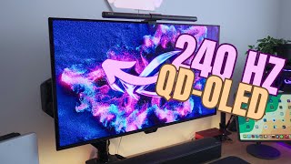 Gaming Monitors Got Even Better  ASUS ROG Swift OLED PG32UCDM Unboxing amp Review [upl. by Harikahs28]