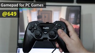 Best PC Gamepad Controller Under 700 RS  Best For PC Games and Android Also [upl. by Steady317]