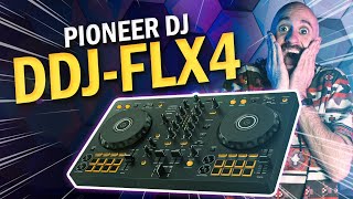 Review do novo controlador Pioneer DJ DDJFLX4 [upl. by Magdalene]