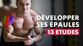 Muscle deltoïde┃développer ses épaules rapidement avec la séance musculation optimale 13 études [upl. by Tower289]