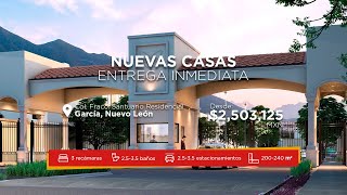 Santuario Residencial  Casas en venta en Zona Cumbres García Nuevo León [upl. by Ahsait]