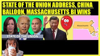 STATE OF THE UNION ADDRESS BALLOON CONTROVERSY MASSACHUSETTS BI WINS [upl. by Luapsemaj683]