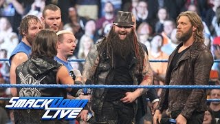 quotThe Cutting Edgequot returns to turn Survivor Series on its head SmackDown LIVE Nov 15 2016 [upl. by Dumah]