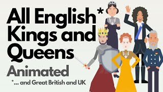 All English Kings and Queens animated documentary [upl. by Libbna704]