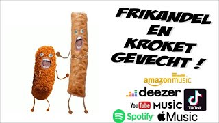 Frikandel vecht met kroket animatie  Grappige liedjes muziek moppen De Tekentovenaar Spotify [upl. by Bradshaw489]