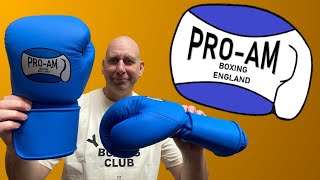 PROAM Pro Sparring Velcro BOXING GLOVES REVIEW [upl. by Fields]