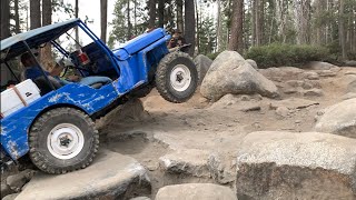 Willys Jeeps Return to the Rubicon Trail 2021  Part I [upl. by Martyn556]