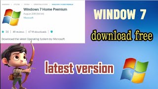 How to download iso file in window 7 with easy trick 🙄 viral videos window 7 [upl. by Leirol]