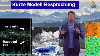 Das Wichtigste in Kürze Kurze ModellBesprechung Nach Milderung bald wieder Winter oder sehr mild [upl. by Rennane]