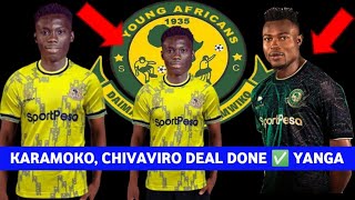 🚨 INJINIA SHIKAMOO USAJILI MPYA YANGA DIRISHA DOGO BALAA SANKARA KARAMOKO CHIVAVIRO DEAL DONE ✅ [upl. by Ittap]