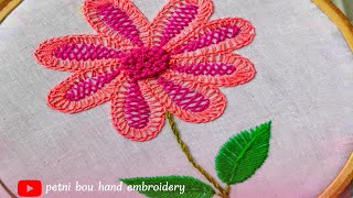 🌺🌺puntillas para servilletas de una sola vuelta bordados de servilletaspetni bou hand embroidery [upl. by Krell]