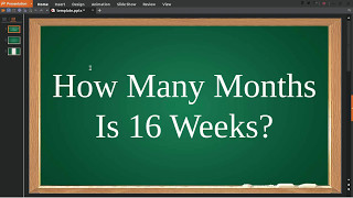 ✅ How Many Months Is 16 Weeks [upl. by Orville]