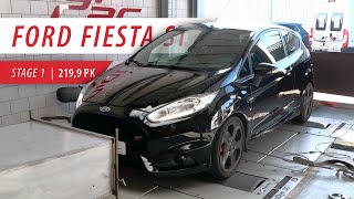 Ford Fiesta ST2 16T EcoBoost  Chiptuning  Stage 1  Dyno run  Digicar [upl. by Harutek]