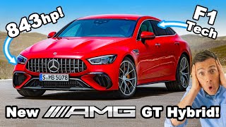 New AMG GT gets F1 tech and way too much power [upl. by Asserat]