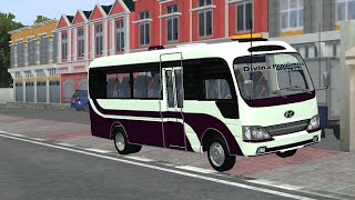 Share Mod Hyundai County Bản Mới  Bussid [upl. by Annohsat]