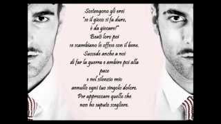 Marco Mengoni  Lessenziale TestoLyrics HD [upl. by Ilam679]