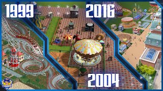 Game Evolution of RollerCoaster Tycoon 1999 to 2020 [upl. by Noivart204]