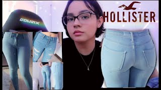 Hollister Jean TryOn Haul [upl. by Mcnalley]