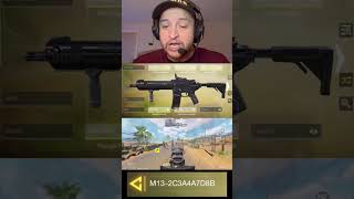 M13 NO RECOIL CLASS callofdutymobile codm codmobile [upl. by Nahpets]