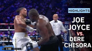 Joe Joyce vs Derek Chisora  Knockdown🥊 FULL FIGHT HIGHLIGHTS  BOXING FIGHT  JoyceChisora [upl. by Lonee]