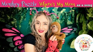 Wheres My Mom  Monkey Puzzle by Julia Donaldson as a song Childrens Music Story Books Read Aloud [upl. by Oicangi]