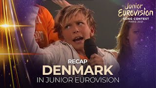 Denmark in Junior Eurovision 20032005  RECAP [upl. by Heer]