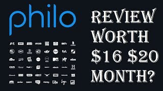 Philo TV Review  What is it How Does it Work Is it Worth the Price 16 20 Month 40 49 Channels [upl. by Baram]