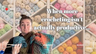 I did a lot of crocheting but was it actually productive [upl. by Eceinaj10]