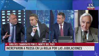 Increparon a Massa en La Rioja por las jubilaciones [upl. by Sallee]