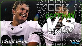 HIGH SCHOOL FOOTBALL  Dublin Coffman vs Lebanon  Playoff HIGHLIGHT [upl. by Molly]