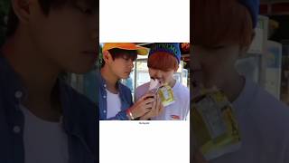 Taehyung Love Icecream 😂🤤 kimtaehyung bts shorts [upl. by Nikolaos]