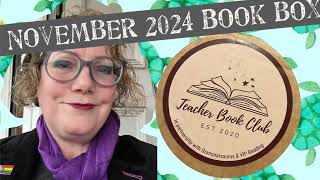 Teacher Book Club Book Box unboxing [upl. by Calen]