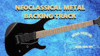 Neoclassical Metal Backing Track  C minor 153 BPM [upl. by Airotkiv]