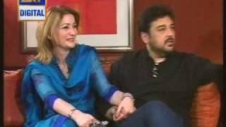 Good Morning Pakistanadnan sami with wife in GMPp2mp4 [upl. by Adnauqaj]