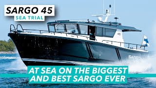 At sea on the biggest and best Sargo ever  Sargo 45 sea trial review  Motor Boat amp Yachting [upl. by Voorhis]