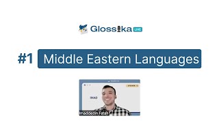 An overview of the Middle Easts languages  Glossika Live 1 [upl. by Klement]