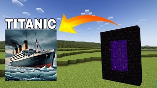 lokicraft portal TITANIC PORTAL LOLICRAFT [upl. by Proudfoot234]