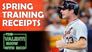 Detroit Tigers Spring Training Receipts  The Valenti Show with Rico [upl. by Lachish907]