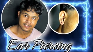 Ear Piercing Reaction Video No 10 [upl. by Washko]