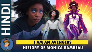 Marvel Monica Rambeau origin  History Of Monica Rambeau In HINDI Wandavision HeyFreaks [upl. by Sitof]