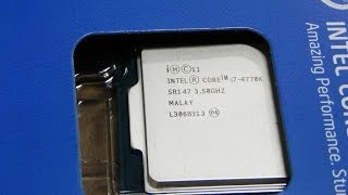 Intel Core i7 4770K Haswell [upl. by Siroval]