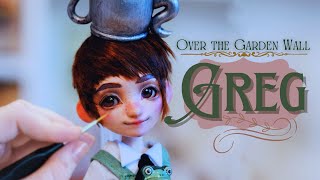 Creating Greg  Over the Garden Wall Custom Doll relaxing [upl. by Beisel]