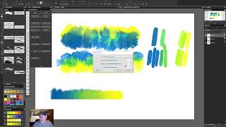 Rebelle 5 Pro amp Corel Painter  Mixing Colors [upl. by Gessner767]