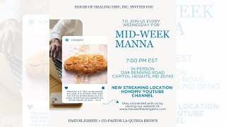 HOHDMV MidWeek Manna  October 16 2024 [upl. by Adnamor]