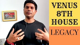 Venus in 8th House in Vedic Astrology Venus in the Eighth House [upl. by Retluoc]